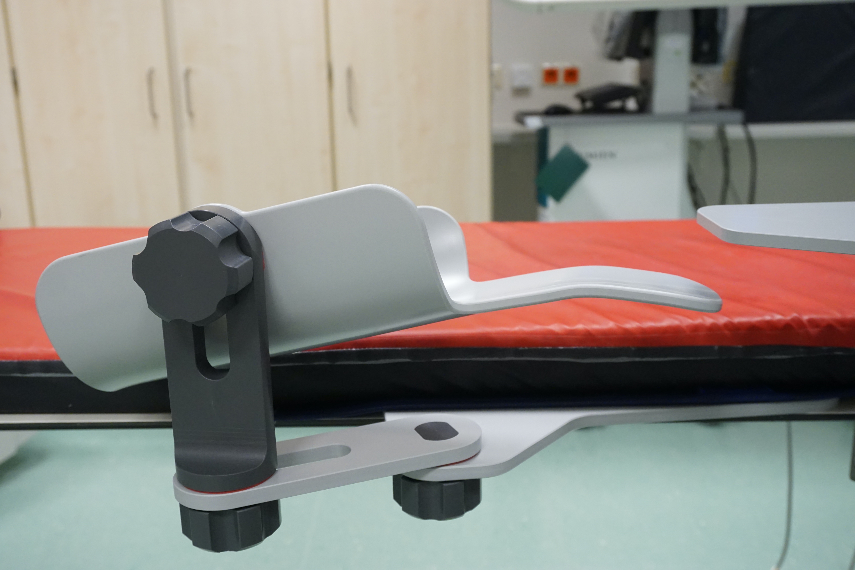 Transradial Intervention board and table without patient